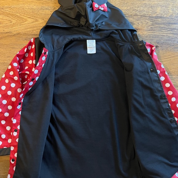 Disney Girls’ Raincoat Jacket Windbreaker M/L - Picture 4 of 5